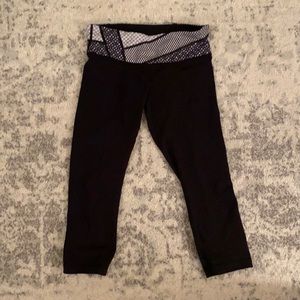 Lululemon wunder under crop pant